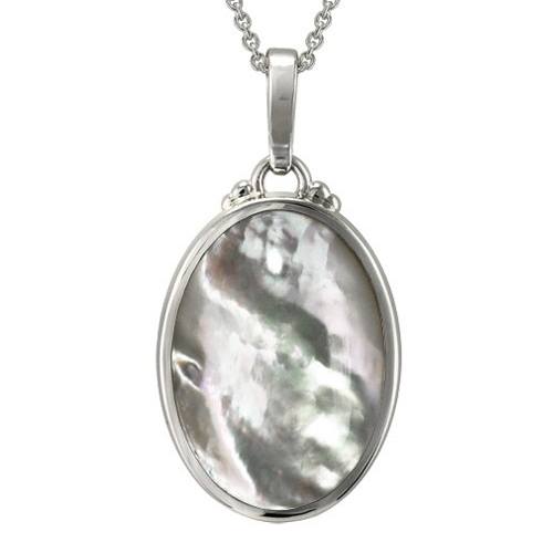 Mother Of Pearl Infinity Cremation Pendant